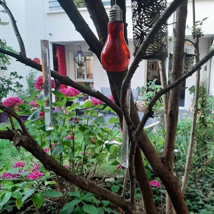 Appartement Cosy Avec Jardin Et Parking Женвилье Экстерьер фото